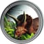 1 Unze Silber Prehistoric Life Triceratops 2024 (Auflage: 2.000 | coloriert)