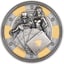 1 Unze Silber Poker Card Quard 2024 (Auflage: 1.111 | Ultra High Relief | Antik Finish)