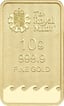 10 g Goldbarren Britannia The Royal Mint