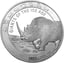 1 kg Silber Giganten der Eiszeit Wollnashorn 2021 (Auflage: 1.000)