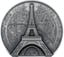 5 Unze Silber Eiffelturm Paris 2024 (Auflage: 889 | High Relief | Antik Finish)